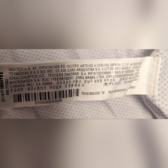 Zara Mens Medium Shirt - Picture 3 of 9